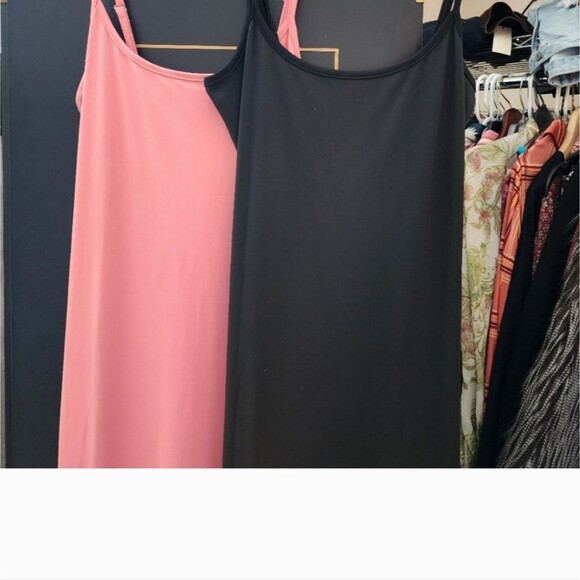 Skims similar fabric maxi dress Pink - Picture 9 of 11